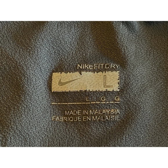 Nike Running Women Shorts Brief Insert Pockets Drawstring SZ L Navy Poly Spandex - Picture 10 of 11